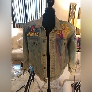 Tony Alamo 1987 Barbie Beach Blast Denim jacket